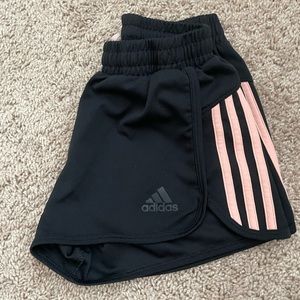 Adidas (XS) black athletic shorts